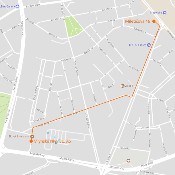 Sťahovanie pobočky